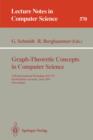 Graph-Theoretic Concepts in Computer Science : 17th International Workshop WG '91, Fischbachau, Germany, June 17-19, 1991. Proceedings International Workshop Proceedings - Book