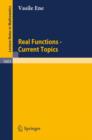 Real Functions : Current Topics - Book