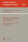 Human-Computer Interaction : 5th International Conference, EWHCI '95, Moscow, Russia, July 3-7, 1995 - Selected Papers - Book