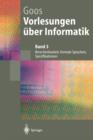 Vorlesungen Uber Informatik : Berechenbarkeit, Formale Sprachen, Spezifikationen - Book