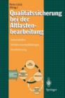 Qualitatssicherung Bei Der Altlastenbearbeitung - Book