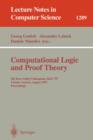 Computational Logic and Proof Theory : 5th Kurt Godel Colloquium, Kgc '97, Vienna, Austria, August 25-29, 1997: Proceedings - Book