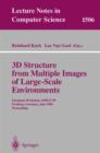 3d Structure from Multiple Images of Large-Scale Environments : European Workshop, Smile '98, Freiburg, Germany, June 6-7, 1998 : Proceedings - Book