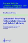 Automated Reasoning with Analytic Tableaux and Related Methods : International Conference, Tableaux 2000, St Andrews, Scotland, UK, July 3-7, 2000 Proceedings - Book