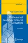 Mathematical Models of Financial Derivatives - eBook
