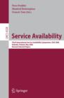 Service Availability : Third International Service Availability Symposium, ISAS 2006, Helsinki, Finland, May 15-16, 2006, Revised Selected Papers - eBook
