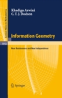 Information Geometry : Near Randomness and Near Independence - eBook