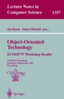 Object-Oriented Technology: ECOOP '97 Workshop Reader : ECOOP'97 Workshops Jyvaskyla, Finland, June 9-13, 1997 Proceedings - eBook