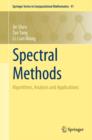Spectral Methods : Algorithms, Analysis and Applications - eBook