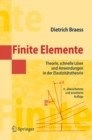 Finite Elemente : Theorie, schnelle Loser und Anwendungen in der Elastizitatstheorie - eBook