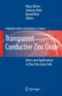 Transparent Conductive Zinc Oxide : Basics and Applications in Thin Film Solar Cells - eBook