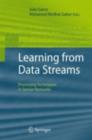 Learning from Data Streams : Processing Techniques in Sensor Networks - eBook