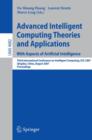 Advanced Intelligent Computing Theories and Applications : Third International Conference on Intelligent Computing, ICIC 2007, Qingdao, China, August 21-24, 2007, Proceedings - Book