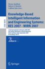 Knowledge-Based Intelligent Information and Engineering Systems : 11th International Conference, Kes 2007, Vietri Sul Mare, Italy, September 12-14, 2007, Proceedings, Part II - Book