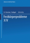 Festkorperprobleme 14 - eBook