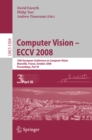 Computer Vision - ECCV 2008 : 10th European Conference on Computer Vision, Marseille, France, October 12-18, 2008, Proceedings, Part III - eBook