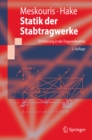 Statik der Stabtragwerke : Einfuhrung in die Tragwerkslehre - eBook