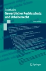 Gewerblicher Rechtsschutz und Urheberrecht - eBook