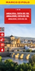 Andalusia, Costa Del Sol, Seville, Cordoba, Granada Marco Polo Map - Book