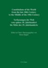 Constitutional Documents of Belgium, Luxembourg and the Netherlands 1789-1848 - eBook
