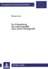 Zur Entwicklung der Lebensqualitaet nach einem Schlaganfall - Book