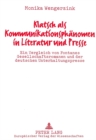 Klatsch als Kommunikationsphaenomen in Literatur und Presse : Ein Vergleich von Fontanes Gesellschaftsromanen und der deutschen Unterhaltungspresse - Book
