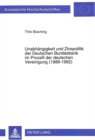 Unabhaengigkeit und Zinspolitik der Deutschen Bundesbank im Proze der deutschen Vereinigung (1989-1992) - Book