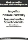 Transkulturelles Sprechhandeln - Book