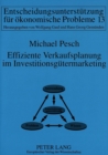 Effiziente Verkaufsplanung im Investitionsguetermarketing - Book