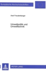 Umweltpolitik und Umwelttechnik : Zum Innovationsstimulus umweltpolitischer Instrumente - Book
