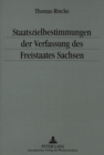Staatszielbestimmungen der Verfassung des Freistaates Sachsen - Book