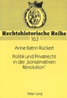 Politik und Privatrecht in der «konservativen Revolution» - Book