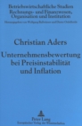Unternehmensbewertung bei Preisinstabilitaet und Inflation - Book