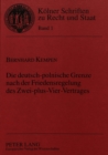 Die deutsch-polnische Grenze nach der Friedensregelung des Zwei-plus-Vier-Vertrages - Book