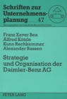 Strategie und Organisation der Daimler-Benz AG : Eine Fallstudie - Book
