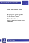 Europaeische Strukturpolitik Im Laendlichen Raum : Zwischenbewertung Des Ziel-5b-Programms Schleswig-Holstein (1994-1996) - Book