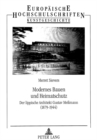 Modernes Bauen und Heimatschutz : Der lippische Architekt Gustav Memann (1879-1944) - Book