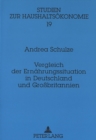 Vergleich der Ernaehrungssituation in Deutschland und Grobritannien - Book