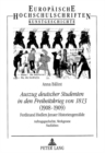 «Auszug deutscher Studenten in den Freiheitskrieg von 1813» - (1908-1909)- Ferdinand Hodlers Jenaer Historiengemaelde : Auftragsgeschichte, Werkgenese, Nachleben - Book