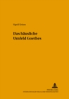 Das Haeusliche Umfeld Goethes - Book