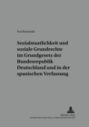 Sozialstaatlichkeit und soziale Grundrechte im Grundgesetz der Bundesrepublik Deutschland und in der spanischen Verfassung - Book