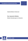 Der deutsche Moliere : Moliere-Uebersetzungen ins Deutsche - Book
