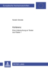 Kohaerenz : Eine Untersuchung an Texten Aus Klasse 1 - Book