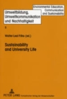 Sustainability and University Life - Book