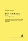 «Every bit doth almost tell my name.» : Computergestuetzte Uebersetzungsforschung am Beispiel von Shakespeares Sonetten im Deutschen - Book