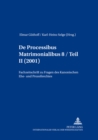 de Processibus Matrimonialibus : Fachzeitschrift Zu Fragen Des Kanonischen Ehe- Und Prozessrechtes, Band 8 / Teil II (2001) - Book
