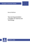 Text and Argumentation in English for Science and Technology - Book