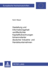 Gestaltung Und Informationsgehalt Veroeffentlichter Kapitalflussrechnungen Boersennotierter Deutscher Industrie- Und Handelsunternehmen - Book