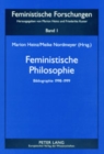 Feministische Philosophie : Bibliographie 1998-1999 - Book