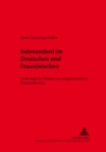 Substandard Im Deutschen Und Franzoesischen : Lexikologische Studien Zur Zeitgenoessischen Konsumliteratur - Book